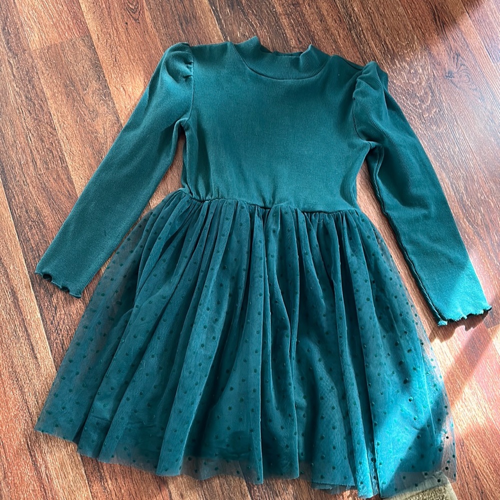 Gap girls long sleeve dress size S